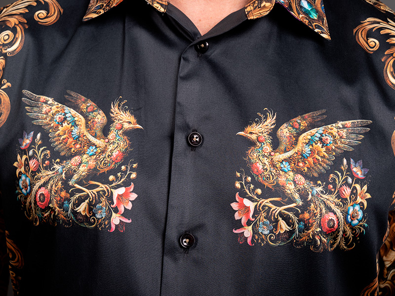 Camisa barroca para hombre BAROQUENT de GERMENS artfashion - 100 % algodón - Fabricada en Alemania