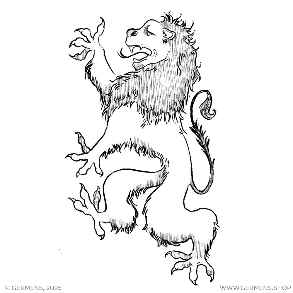 El león de Meissen: el león heráldico de Dresde