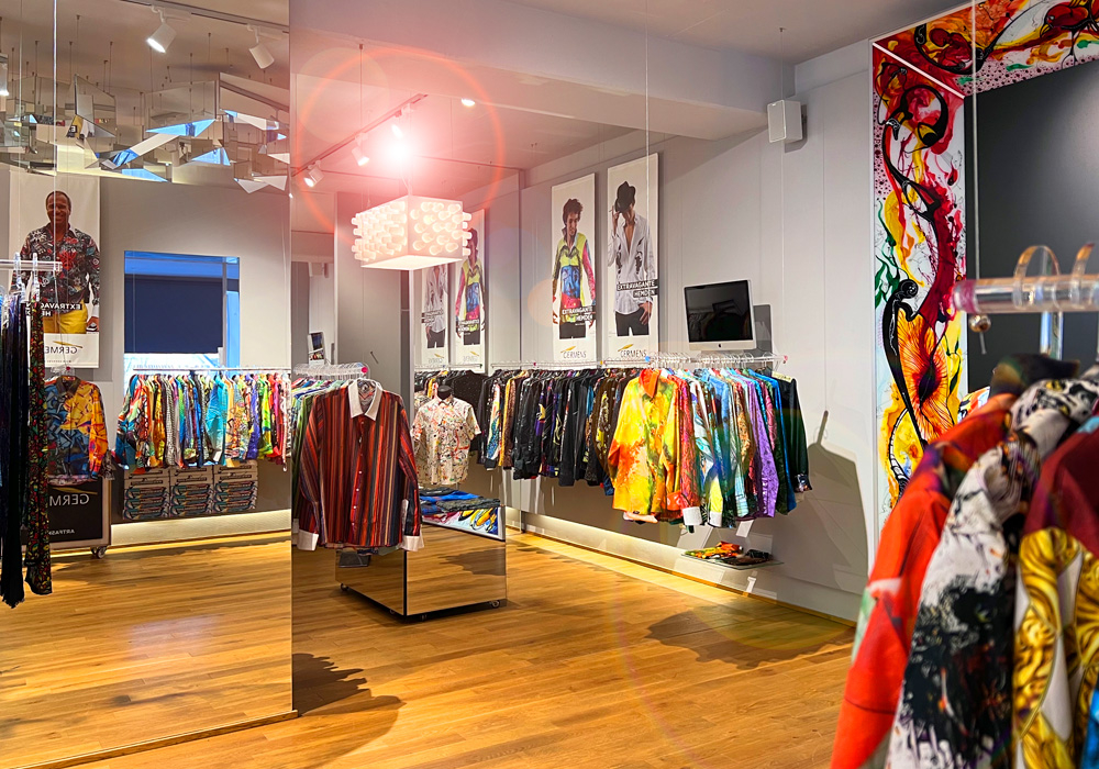 GERMENS Store Chemnitz-Rabenstein - Interior view