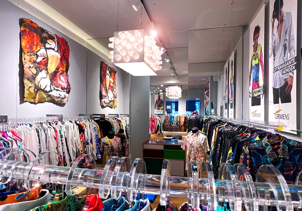 GERMENS Store Chemnitz-Rabenstein - Interior view