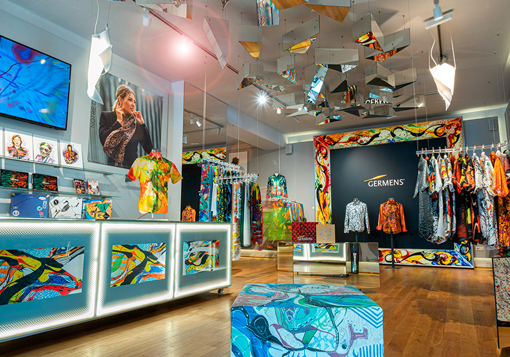 GERMENS Store Chemnitz-Rabenstein - Interior view