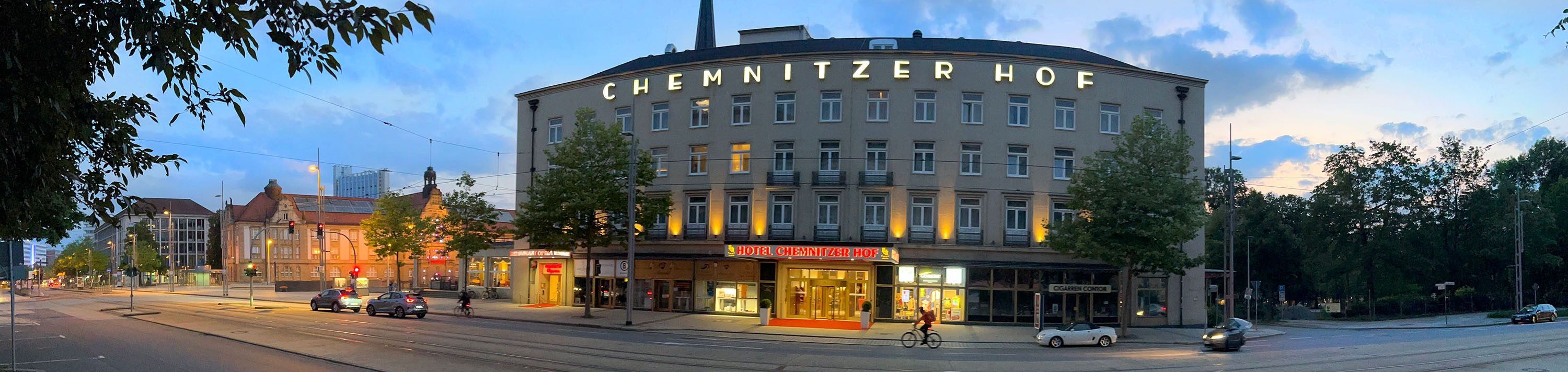 GERMENS Store im Hotel Chemnitzer Hof - Panoramaansicht