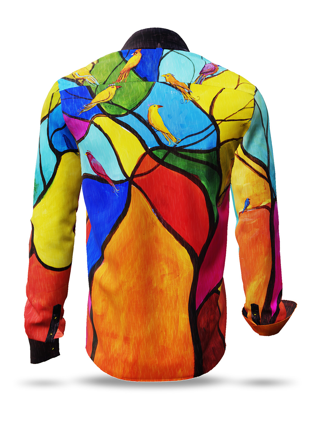 Camisa de colores para hombre BIRDMAN