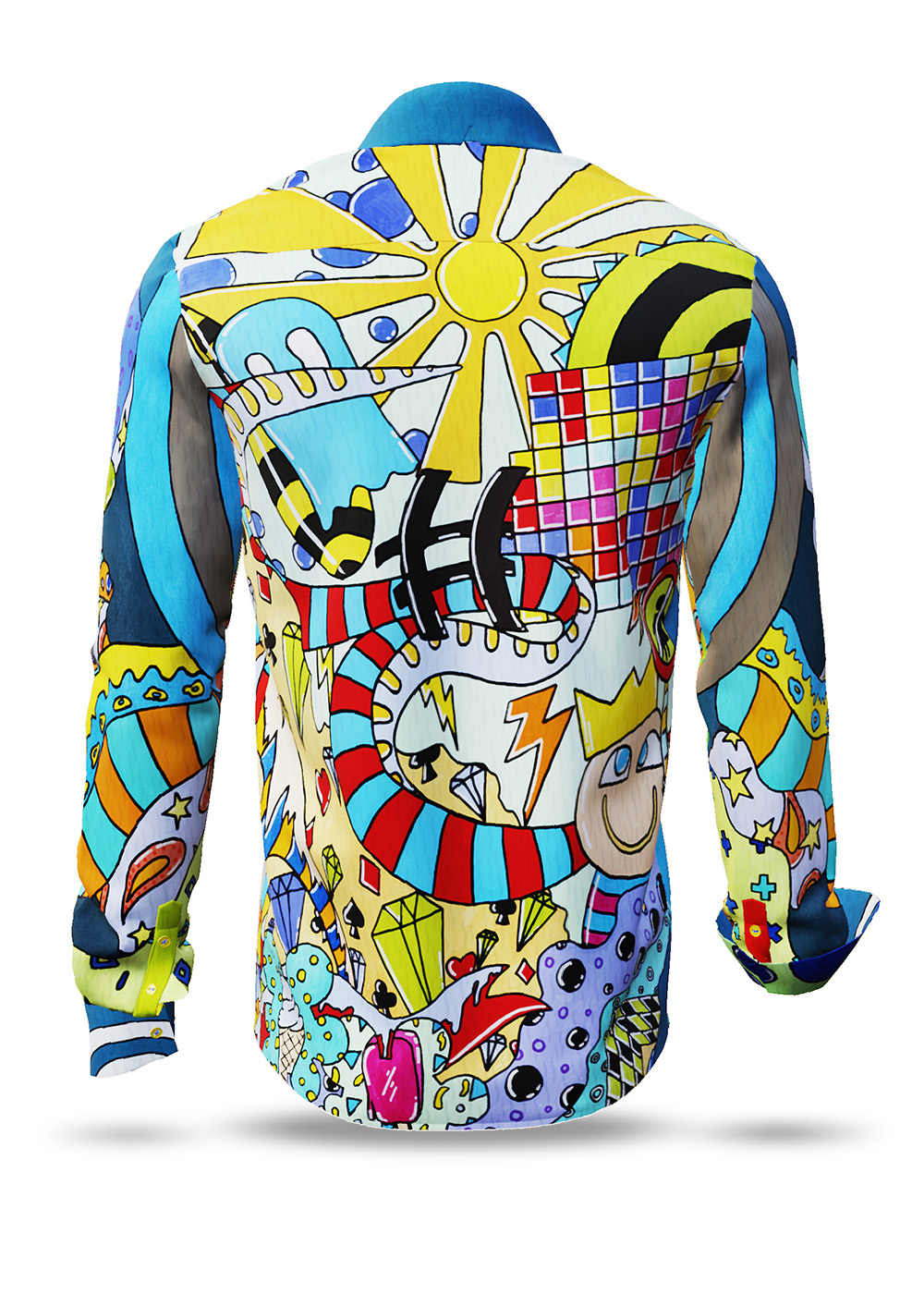 Camisa de colores para chicos jóvenes ARCADES