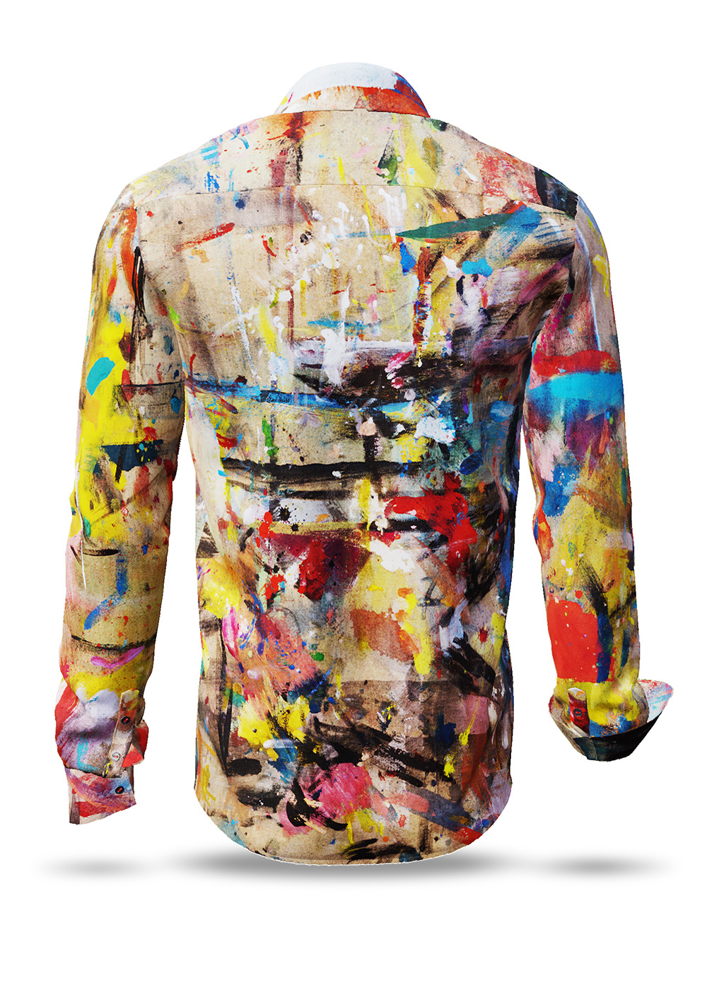 Camisa de colores para hombre «CEMENTO DESINTEGRADO»