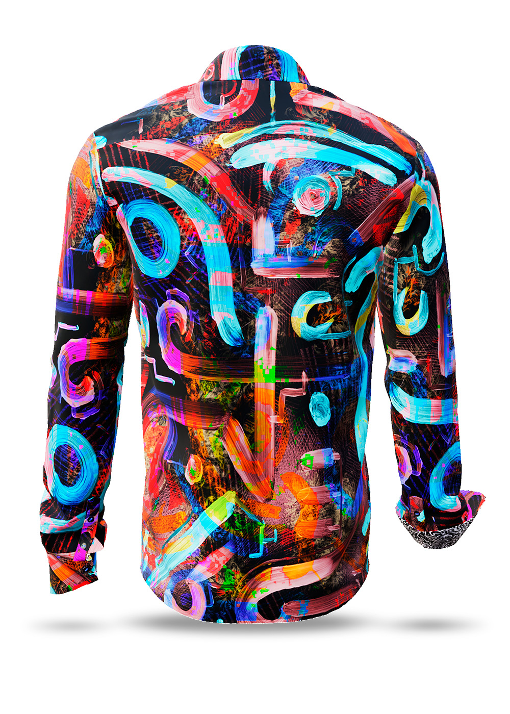 Camisa de colores para hombre DAPURITOJO