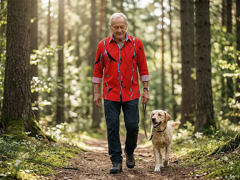 Würde & Lebenslust – das GERMENS Hemd ROTER FELS hochwertig, bequem, präsent.