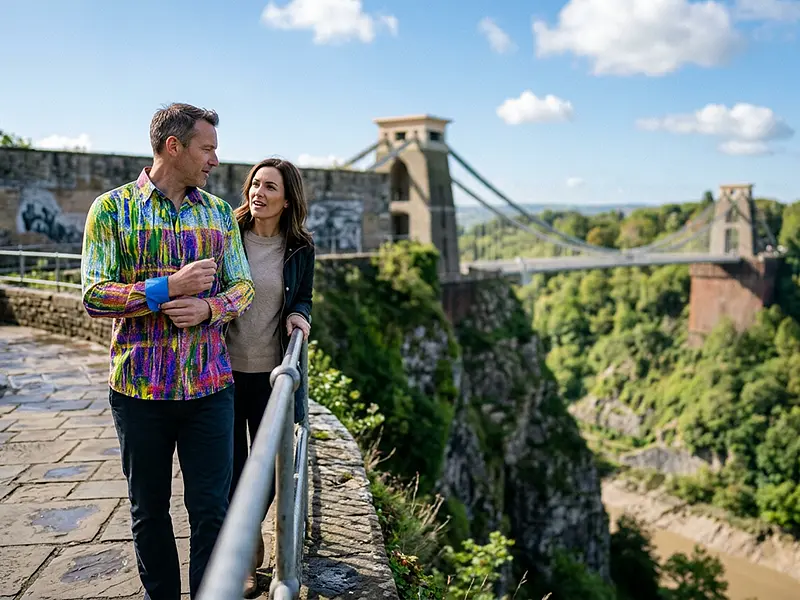 Städtereise Bristol - GERMENS Hemd FLUORO
