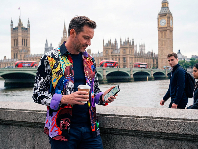 Städtereise London - GERMENS Hemd CONTRA BANNED