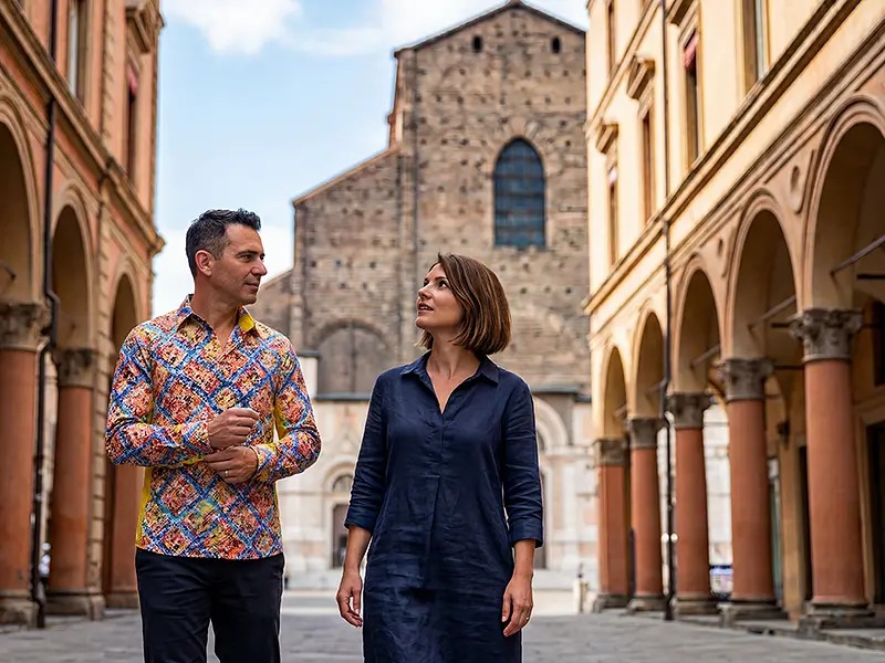 Städtereise Bologna - GERMENS Hemd MIROUGE SUMMER