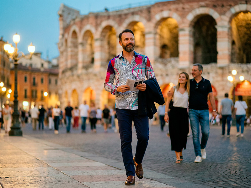 Städtereise Verona - GERMENS Hemd Quadrophonie
