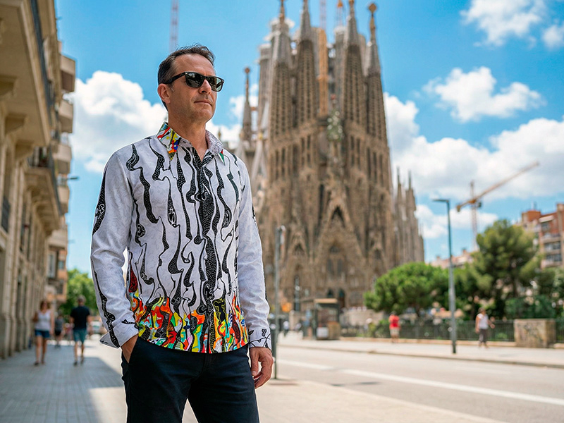 Städtereise Barcelona - GERMENS Hemd Finlay