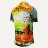 Herren Hemd Kurzarm AUSLESE – GERMENS artfashion – 100 % Baumwolle - Größe M