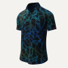 Herren Hemd Kurzarm NETWORK MIRAKEL – GERMENS artfashion – 100 % Baumwolle - Größe 4XL