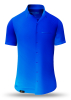 Camisa de verano para hombre GRADIENT AZURE - 100 % algodón - 10 tallas, de la XS a la 6XL - diseño excepcional - confección de primera calidad - tejidos «Made in Germany» - edición limitada y exclusiva