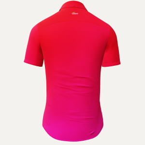 Camisa de verano para hombre GRADIENT FLAMINGO - 100 % algodón - 10...