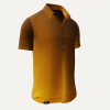 Camisa de manga corta para hombre GRADIENT MUSTARD