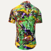 Sommerhemd Herren GALLI HALLI - 100 % Baumwolle - 10 Größen von XS - 6XL - außergewöhnliches Design - feinste Verarbeitung - Stoffe Made in Germany - limitiert und exklusiv