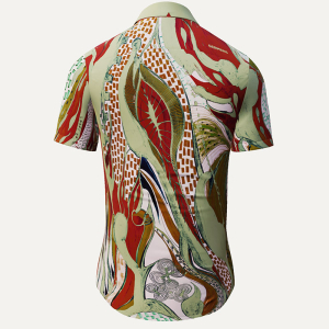 Camisa de verano para hombre PRACHTKERL OMORA - 100 % algodón - 10...