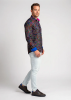 Discover colorful button up shirts for men SOJOURNER DISTANT - 100% cotton