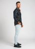 Descubre las camisas de colores para hombre FLOREL NOIR - 100 % algodón