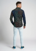 Camisa de manga larga FLOREL NOIR