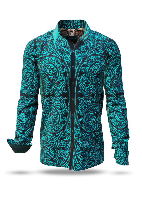 Descubre las camisas de colores para hombre de PORTE NOTRE DAME PARIS BRILLIANT - 100 % algodón