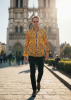 Camisa de manga larga PORTE NOTRE DAME PARIS JAUNE