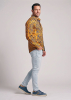 Discover colorful button up shirts for men PORTE NOTRE DAME PARIS JAUNE - 100% cotton