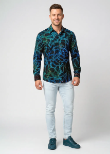 Descubre las coloridas camisas de botones para hombre de NETWORK...