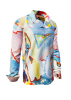 Hemd Herren PETER PIRATES MOSAIC PIEK – GERMENS artfashion – 100 % Baumwolle - Größe M