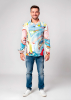 Hemd Herren PETER PIRATES MOSAIC PIEK – GERMENS artfashion – 100 % Baumwolle - Größe XL