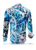 Herren Hemden Langarm DAS WUNDER BIST DU - 100 % BW - 100 % Baumwolle - Größe 6XL