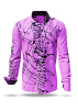 Descubre las camisas de colores para hombre DENADA PINK - 100 % algodón