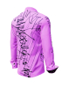 Camisa de manga larga para hombre DENADA PINK – GERMENS artfashion – 100 % algodón - Talla 6XL