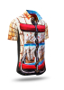 Sommerhemd Herren NAVES - 100 % Baumwolle - 10 Größen von XS - 6XL - außergewöhnliches Design - feinste Verarbeitung - Stoffe Made in Germany - limitiert und exklusiv