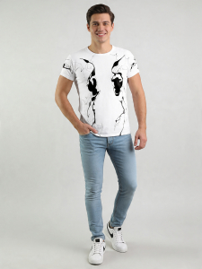 Camisetas exclusivas para hombre - SCHATTENWESEN - 100 % algodón -...