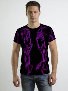 ausgefallene T-Shirts für Männer - ULTRA V - 100 % Baumwolle - GERMENS artfashion - Größe 5XL