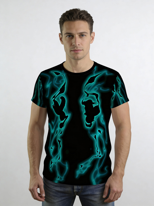 ausgefallene T-Shirts für Männer - KALLAINOS - 100 % Baumwolle - GERMENS artfashion - Größe S
