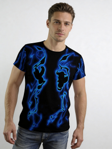 Camisetas originales para hombre - BLUEZONE - 100 % algodón - GERMENS artfashion - Talla XL