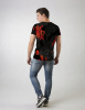 T Shirt Herren - EMBER BLACK - 100 % Baumwolle - GERMENS artfashion - Größe 5XL