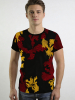 Camisetas exclusivas para hombre - EMBER WHISKY - 100 % algodón - GERMENS artfashion - Tallas de la S a la 5XL