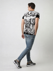 Camisetas exclusivas para hombre - DOGFIGHT - 100 % algodón -...