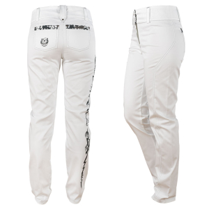 SAVILLE - Pantalones blancos de mujer - GERMENS