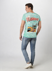 Camisetas exclusivas para hombre - FLAMINGO HOTEL - 100 % algodón -...
