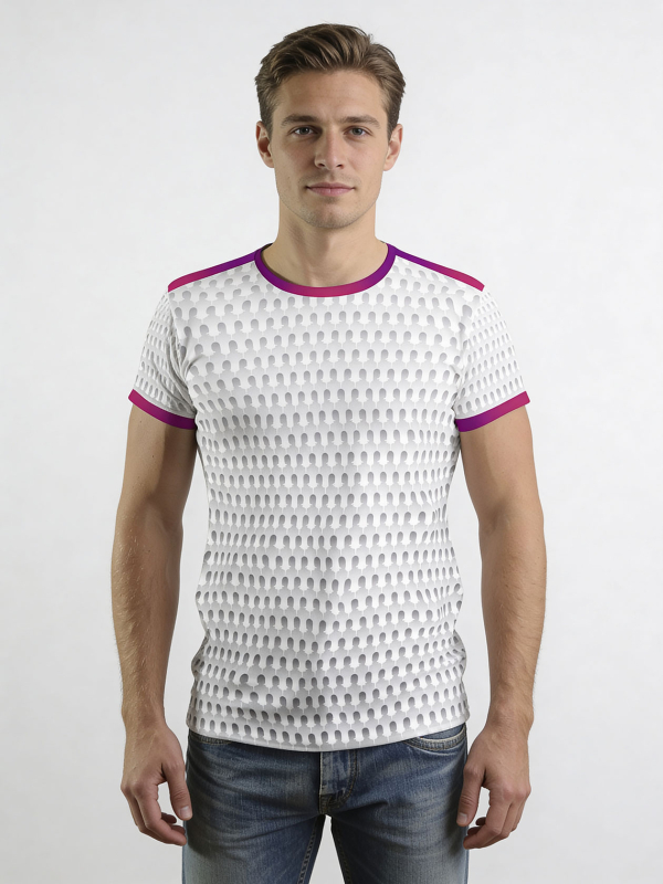 ausgefallene T-Shirts für Männer - TAK TAK PUNCH - 100 % Baumwolle - GERMENS artfashion - Größe XL