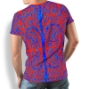 Camisetas originales para hombre - PORTE NOTRE DAME PARIS ROUGE - 100 % algodón - GERMENS artfashion - Tallas de la S a la 5XL