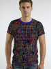Unique T-shirts for men - SOJOURNER DISTANT - 100% cotton - GERMENS artfashion - Sizes S to 5XL