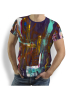 ausgefallene T-Shirts für Männer - NIGHTLOVE – 100 % BW - 100 % Baumwolle - GERMENS artfashion - Größen S bis 5XL