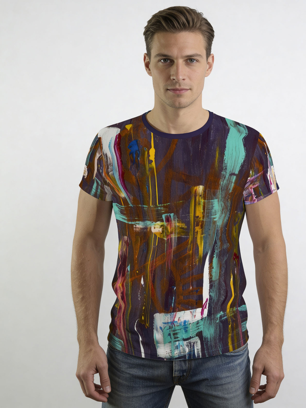 Camisetas exclusivas para hombre - NIGHTLOVE - 100 % algodón - GERMENS artfashion - Tallas de la S a la 5XL